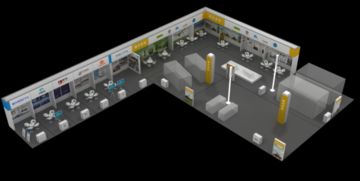 機器人展設計效果圖出爐，速來圍觀晶科微電子